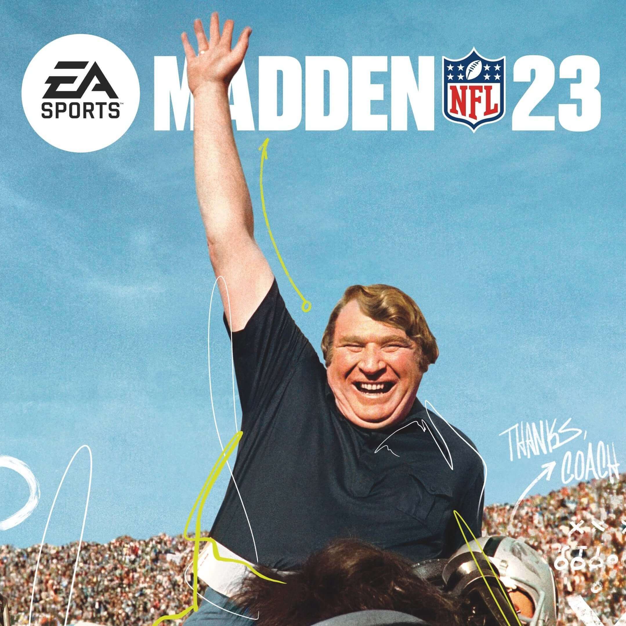 Madden 23 cover release: John Madden revealed on Madden 23 cover after his  passing last December - DraftKings Network